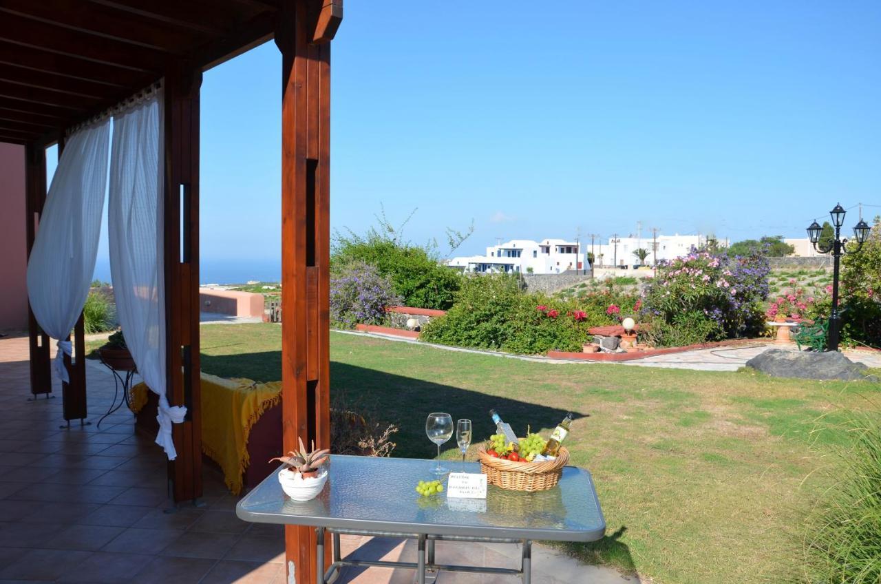 Vineyards Hill Villa Megalochori (Santorini) Exterior foto